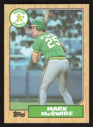 1987 TOPPS MARK McGWIRE RC