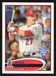 2012 TOPPS MIKE TROUT - SECOND YEAR