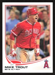 2013 TOPPS MIKE TROUT ROOKIE OF THE YEAR
