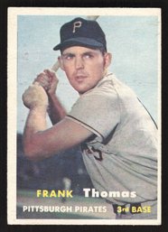 1957 TOPPS FRANK THOMAS - 3X ALL STAR