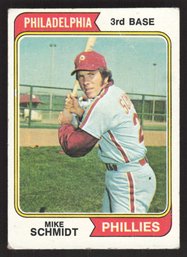 1974 TOPPS MIKE SCHMIDT- 2nd YEAR CARD