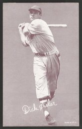 1947-66 EXHIBIT CARD DICK SISLER