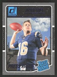 2016 DONRUSS JARED GOFF RATED ROOKIE