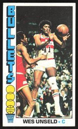 1977 TOPPS FATBOY WES UNSELD - HALL OF FAMER