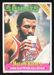 1975 TOPPS MARVIN BARNES - 2X ALL STAR & ROOKIE OF YEAR