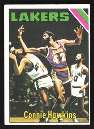 1975 TOPPS CONNIE HAWKINS - HALL OF FAMER