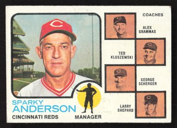 1973 TOPPS SPARKY ANDERSON
