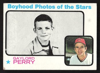 1973 TOPPS GAYLORD PERRY - HALL OF FAMER - 2X CY YOUNG