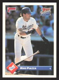 1992 DONRUSS MIKE PIAZZA RATED ROOKIE