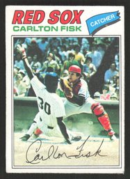 1977 TOPPS CARLTON FISK