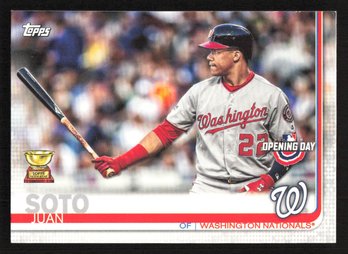2019 TOPPS JUAN SOTO GOLD ROOKIE CUP