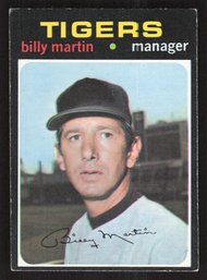 1971 TOPPS BILLY MARTIN