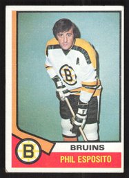 1974-75 TOPPS PHIL ESPOSITO - HALL OF FAMER