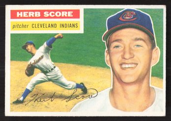 1956 TOPPS HERBS SCORE - 2X ALL STAR & ROOKIE OF THE YEAR