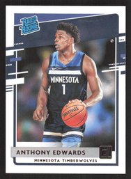 2020-21 DONRUSS ANTHONY EDWARDS RATED ROOKIE