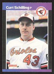 1989 DONRUSS CURT SCHILLING ROOKIE