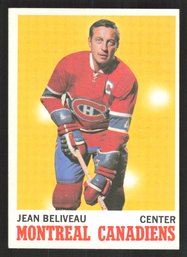 1970 TOPPS JEAN BELIVEAU - HALL OF FAMER