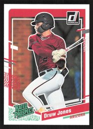 2023 DONRUSS RATED PROSPECT DRUW JONES