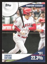 2022 TOPPS SHOHEI OHTANI - INSERT