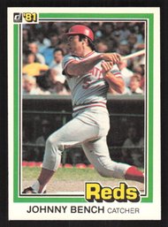 1981 DONRUSS JOHNNY BENCH