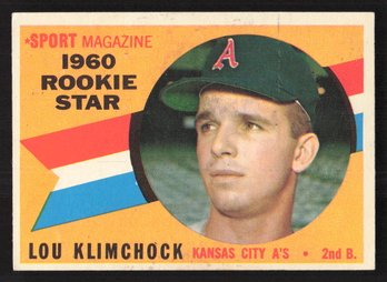 1961 TOPPS LOU KLIMCHOCK ROOKIE