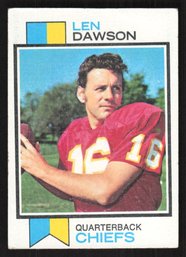 1973 TOPPS LEN DAWSON - HALL OF FAMER