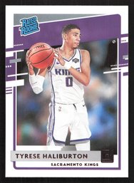 2020-21 DONRUSS TYRESE HALIBURTON RATED ROOKIE