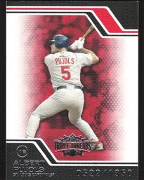 2008 TOPPS TRIPLE THREADS ALBERT PUJOLS SHORT PRINT /1350