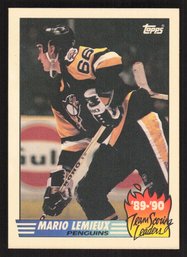 1990 TOPPS MARIO LEMIEUX