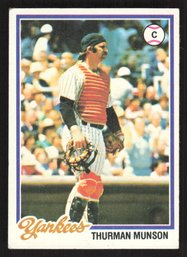 1978 TOPPS THURMAN MUNSON