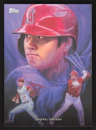 2021 TOPPS SHOHEI OHTANI -PAUL JENNIS ART