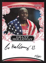 2019 SPORTSKINGS GRANT HOLLOWAY SHORT PRINT AUTO