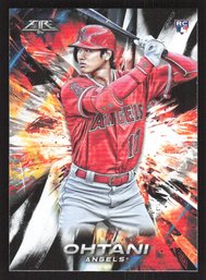 2018 TOPPS FIRE SHOHEI OHTANI ROOKIE