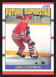 1990 SCORE ERIC LINDROS ROOKIE