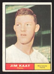 1961 TOPPS JIM KAAT- HOF