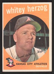 1959 TOPPS WHITEY HRZOG