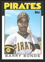 1986 TOPPS BARRY BONDS ROOKIE