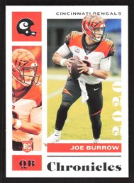 2020 Chronicles Joe Burrow Rookie