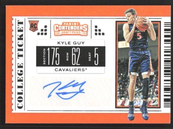 2019 Contenders DP Kyle Guy Rookie Autograph