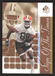 2000 Upper Deck SP Authentic Jajuan Dawson Autograph Short Print /88