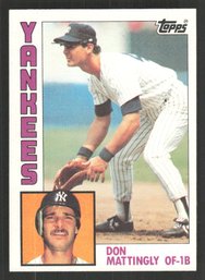 1984 TOPPS DON MATTINGLY ROOKIE