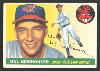 1955 TOPPS HAL NEWHOUSER - HALL OF FAMER