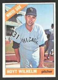 1966 TOPPS HOYT WILHELM - HALL OF FAMER