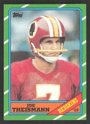 1986 TOPPS JOE THEISMANN