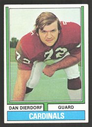 1974 TOPPS DAN DIERDORF HALL OF FAMER