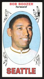 1969-70 TOPPS TALL BOY BOB BOOZER HALL OF FAMER