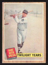 1962 TOPPS BABE RUTH