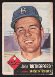 1953 Topps John Rutherford