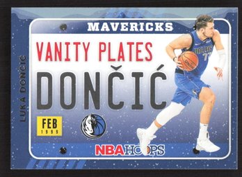 2020 HOOPS LUKA DONCIC VANITY PLATE