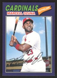 2018 Topps Archives Marcell Ozuna Short Print /175